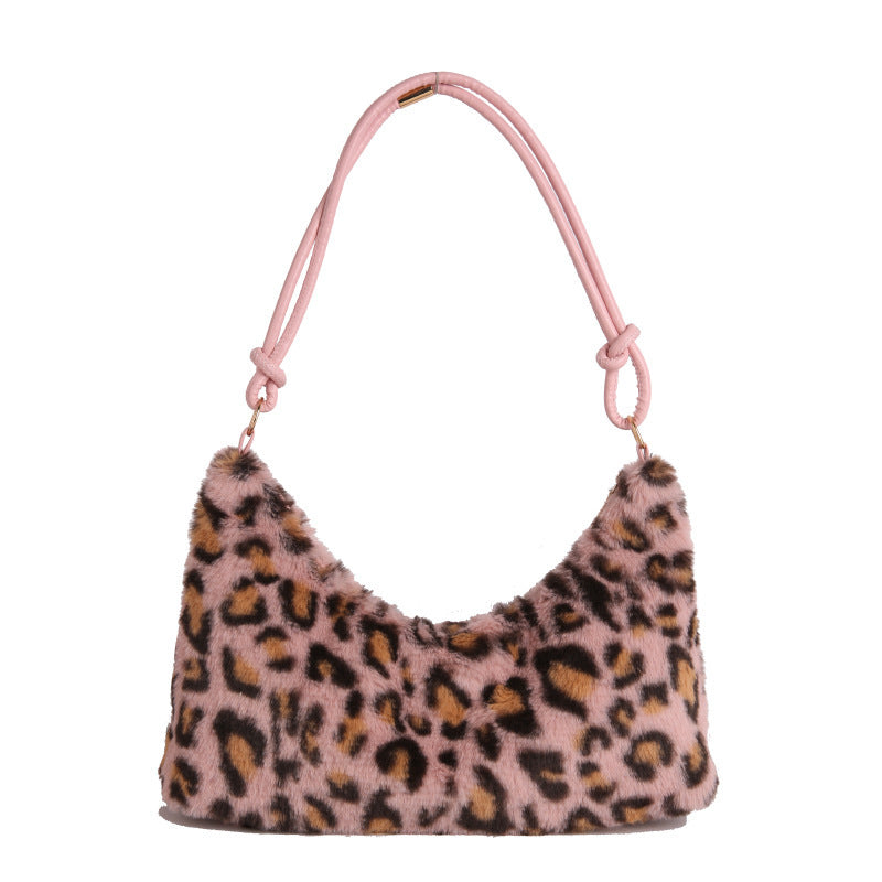 Chic Faux Fur Crossbody Bag Kalsten