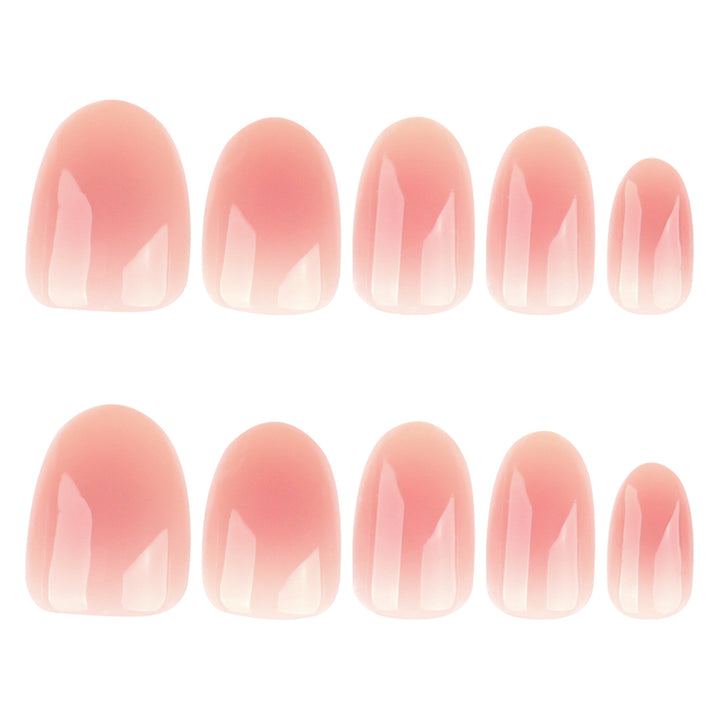 Artistic gel nails with elegant high-gloss finish Kalsten