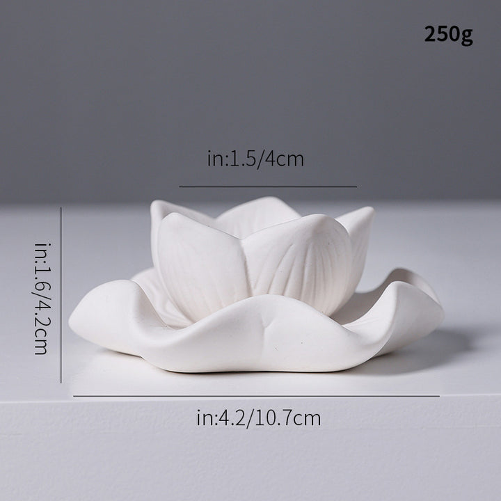 Decorative Ceramic Lotus Kalsten