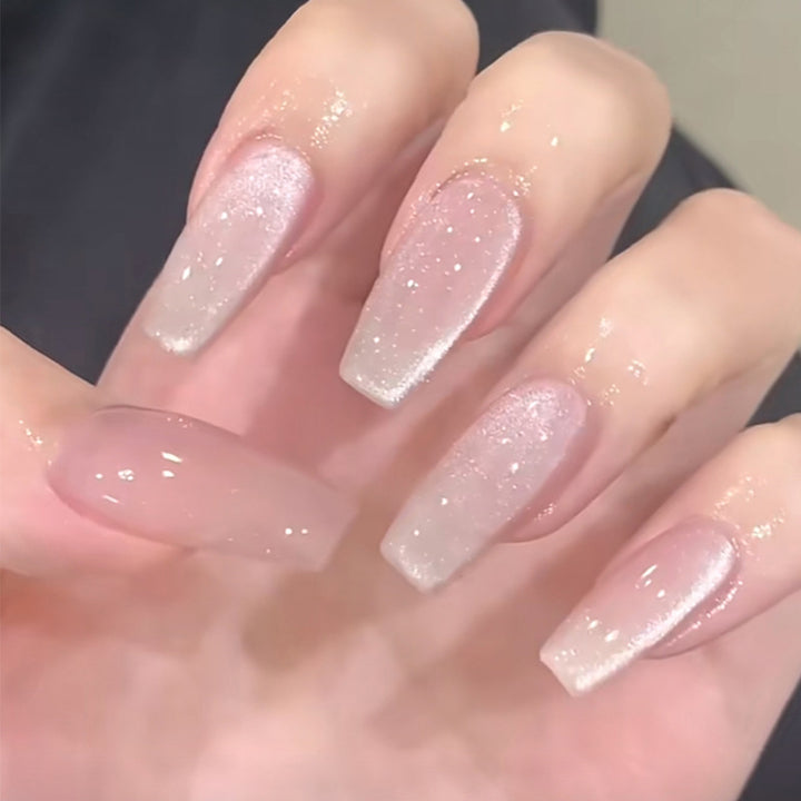 Ombre Press-On Nails with Glossy Finish Kalsten