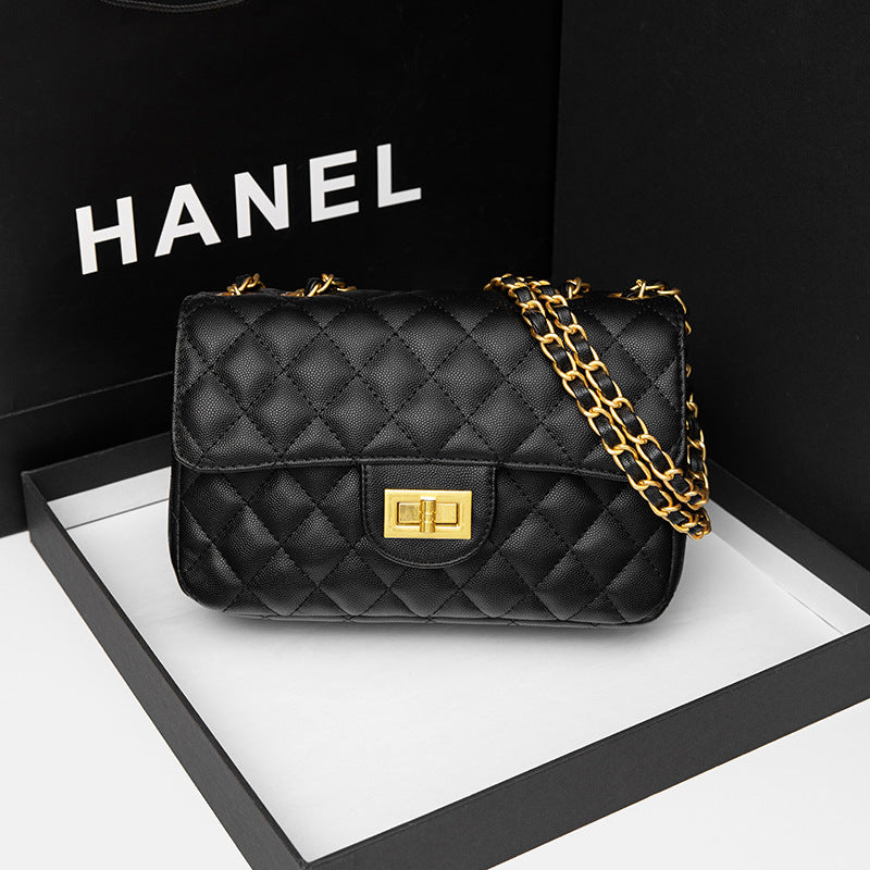 Elegant Quilted Crossbody Shoulder Bag