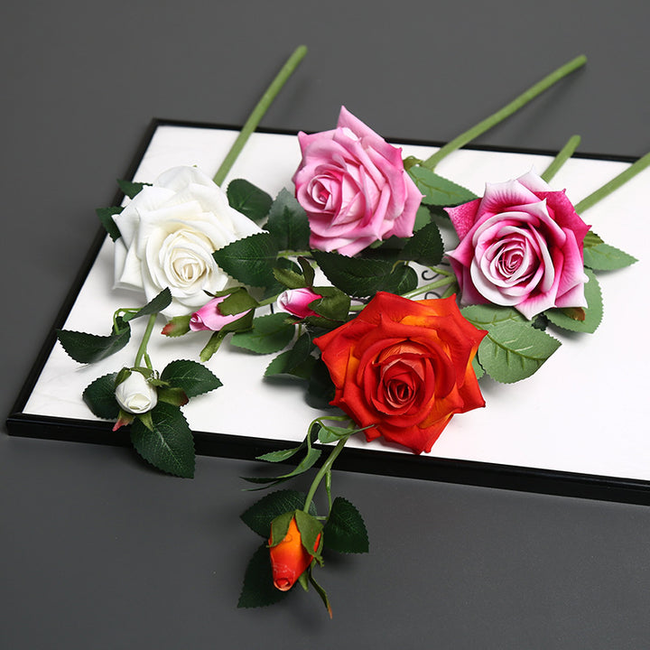 Decorative Artificial Rose Stem for Home Display