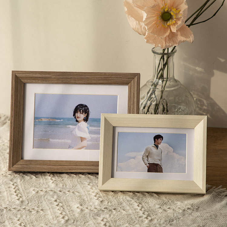 Elegant Wooden Photo Frame for Wall Display