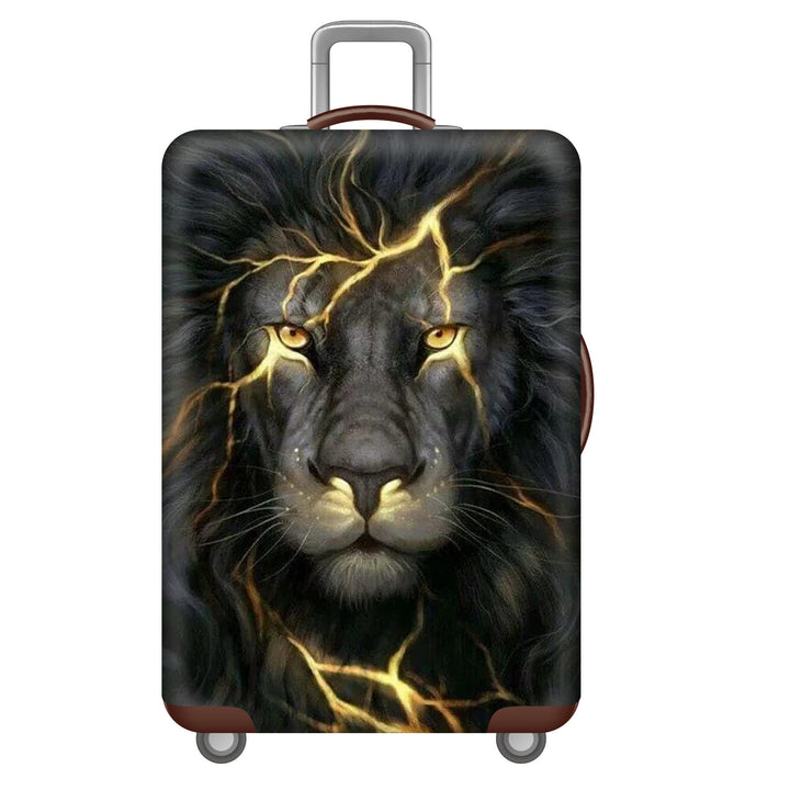 Unisex Hard-shell Travel Suitcase with Funny Panda Design Kalsten