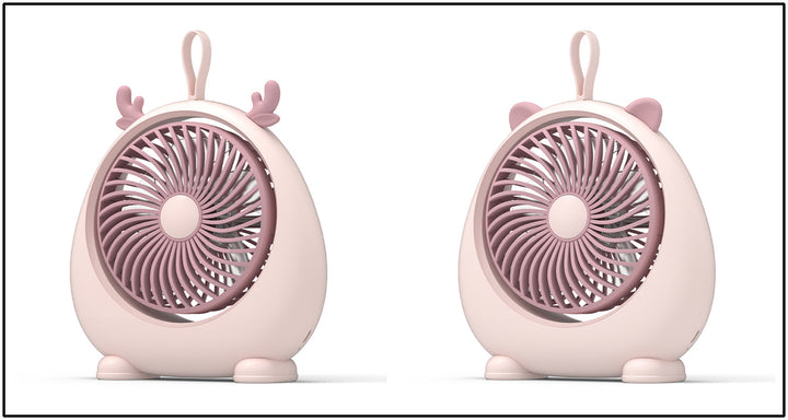 Ladies innovative mini fan in animal motif Kalsten