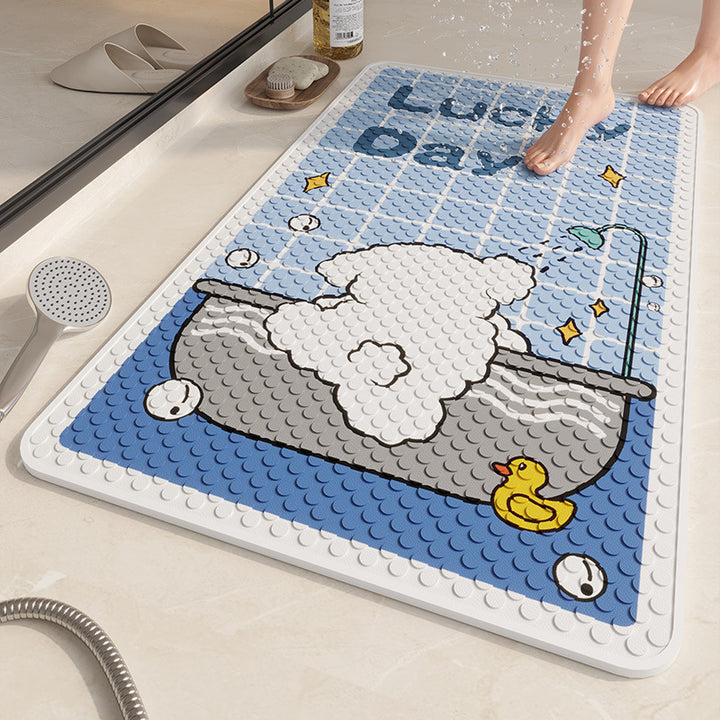 Decorative Shower Mat Kalsten