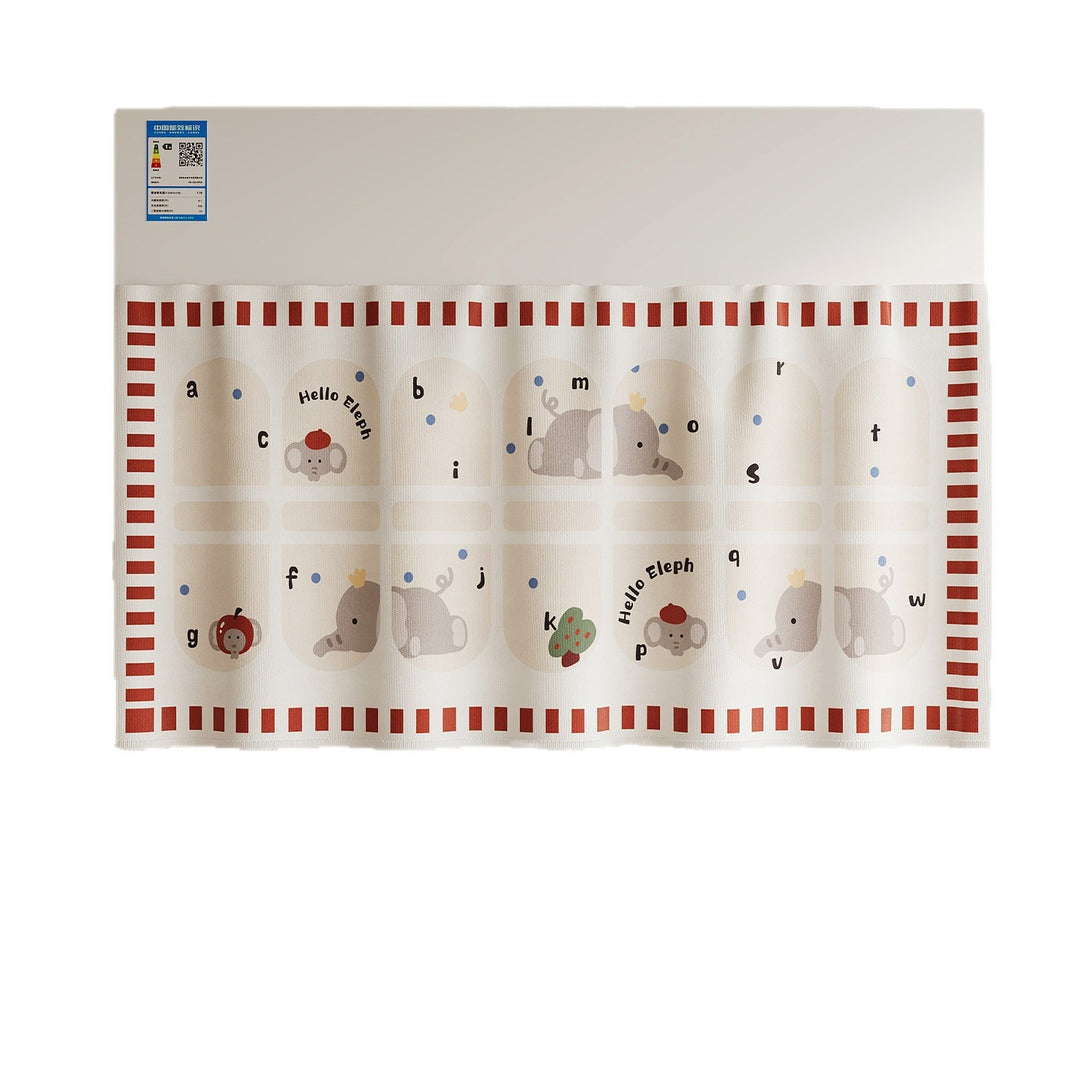 Children's Illustrated Pom-Pom Trim Appliance Top Dust Cover