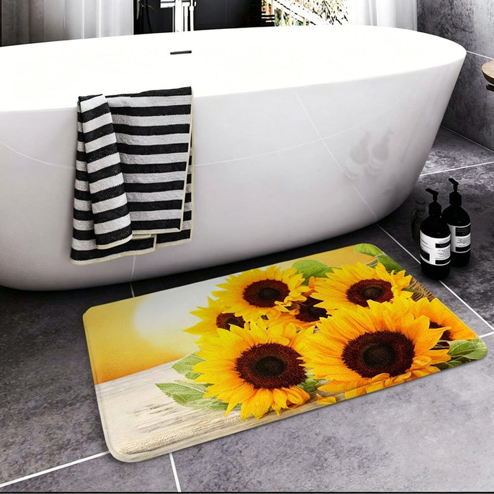 Nautical-Themed Decorative Bath Mat