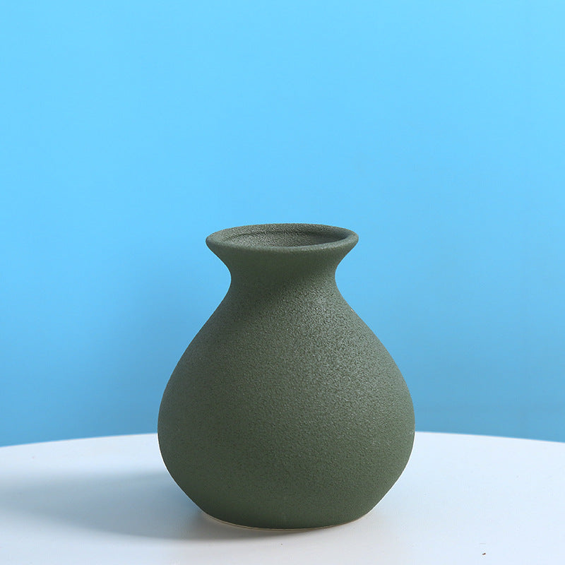 Modern Textured Decorative Ceramic Vase Kalsten