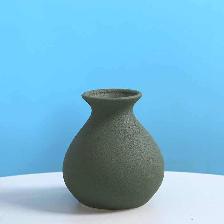 Modern Textured Decorative Ceramic Vase Kalsten