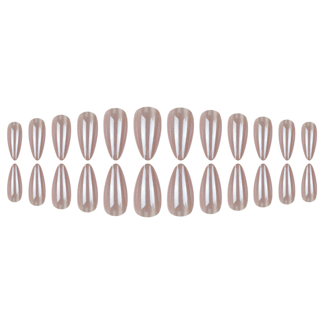 Elegant Glossy Stiletto Press-On Nails Kalsten