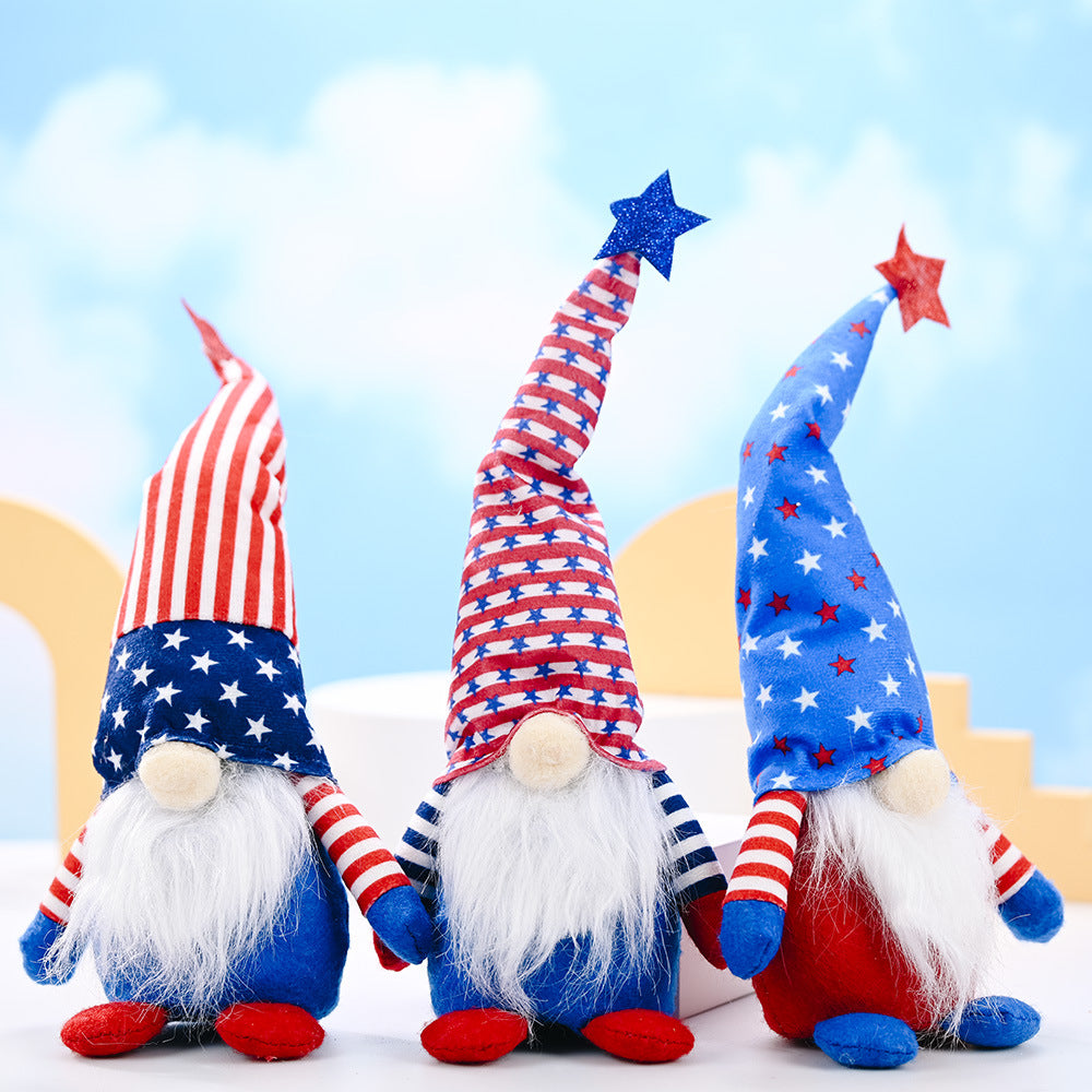 Festive Plush Gnome Figurine Kalsten