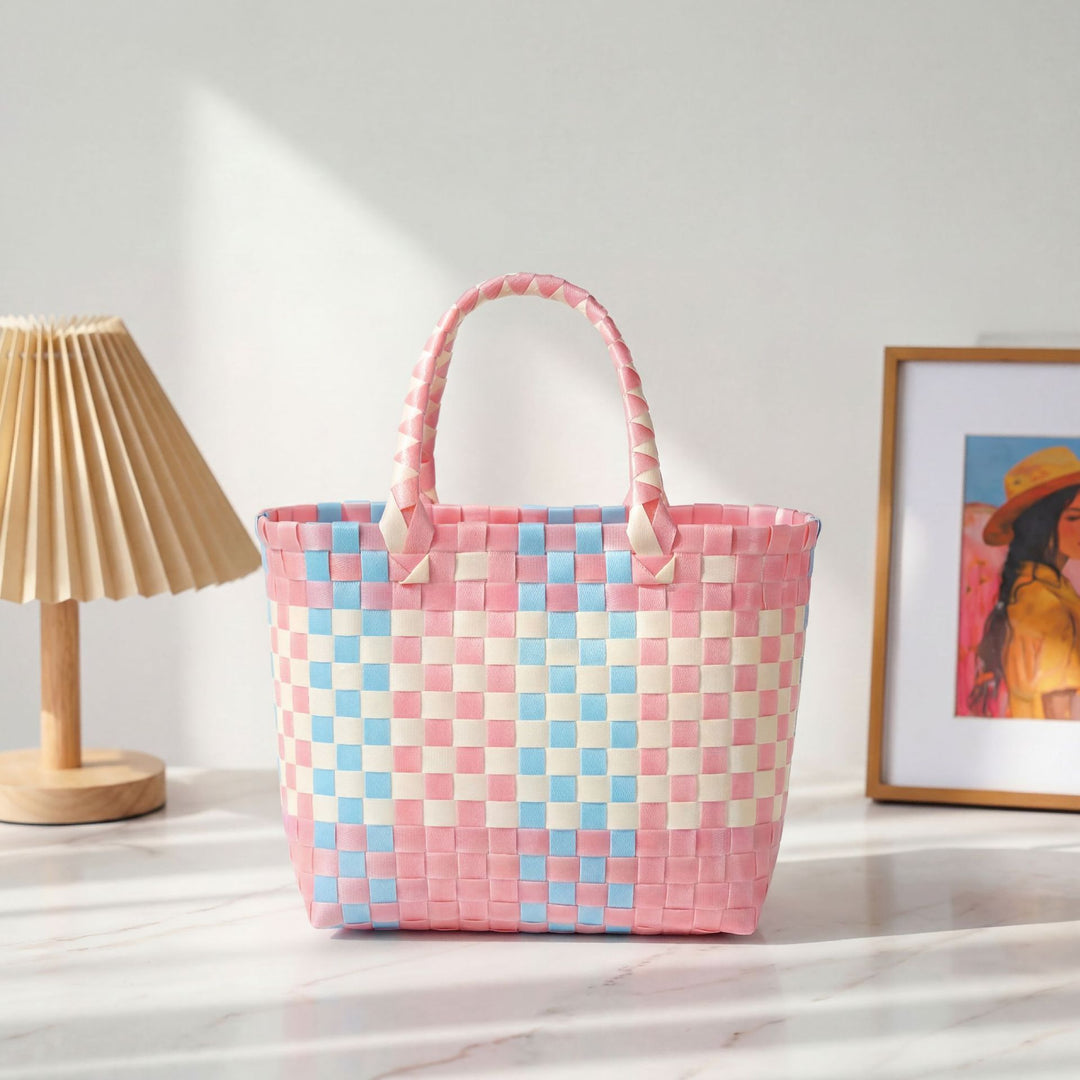 Structured shopping bag in modern design Kalsten