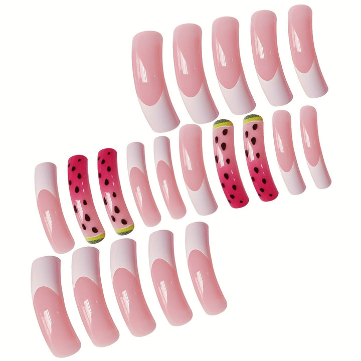 Creative Watermelon-Themed Nail Art Set Kalsten