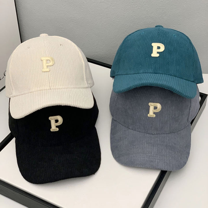 Women's Corduroy Adjustable Baseball Cap Kalsten