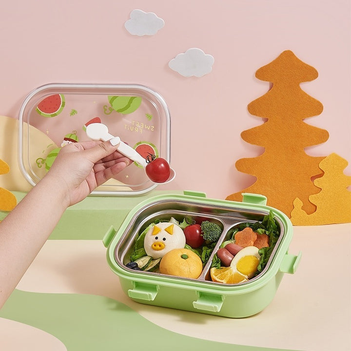 Fun-Themed Multi-Section Food Storage Container