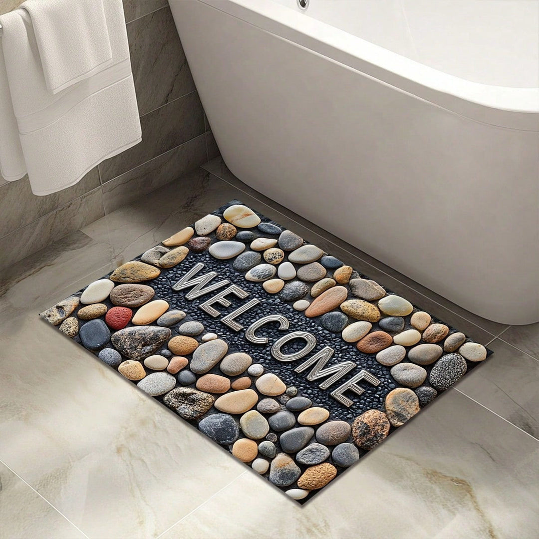 Inspirational Entryway Welcome Mat Kalsten