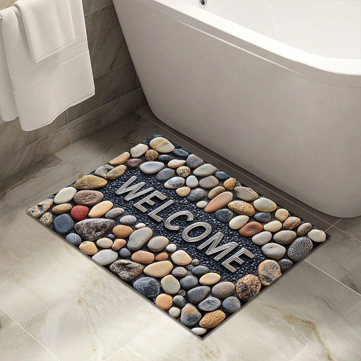 Inspirational Entryway Welcome Mat Kalsten