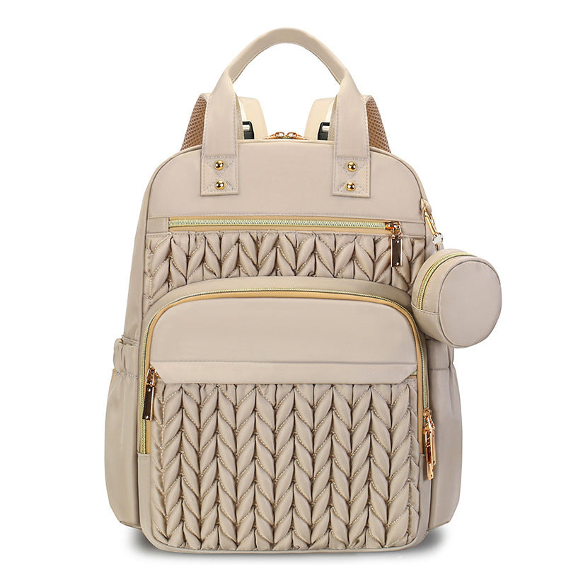Fashionable backpack with practical compartment system Kalsten
