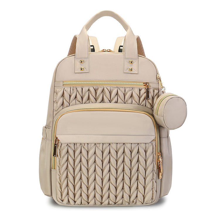 Fashionable backpack with practical compartment system Kalsten