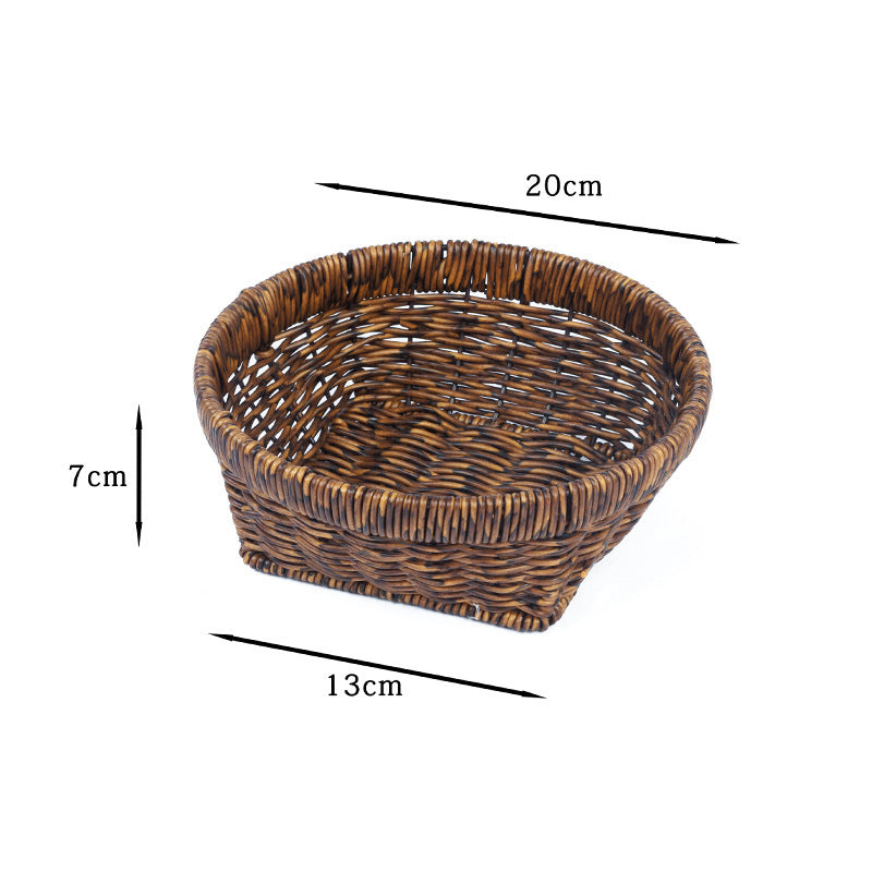 Home Organization Decorative Wicker Basket Kalsten