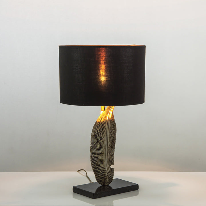 Feather-Inspired Table Lamp