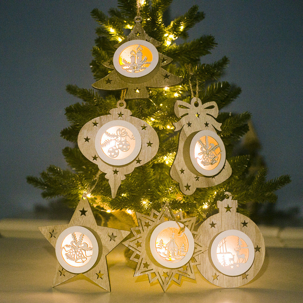 Decorative Wooden Christmas Ornament Kalsten