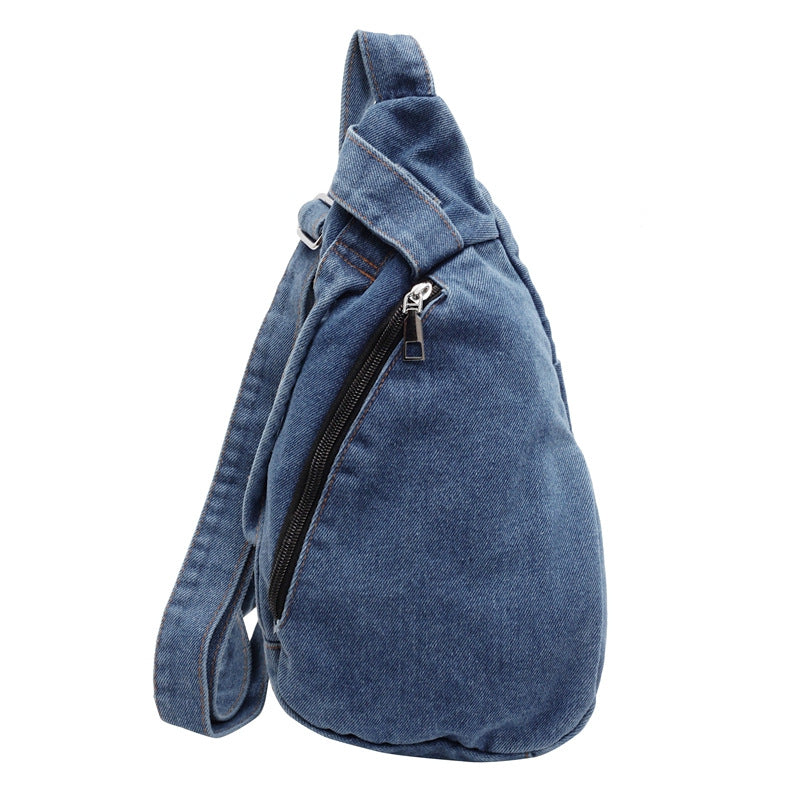 Casual Denim Sling Bag Kalsten