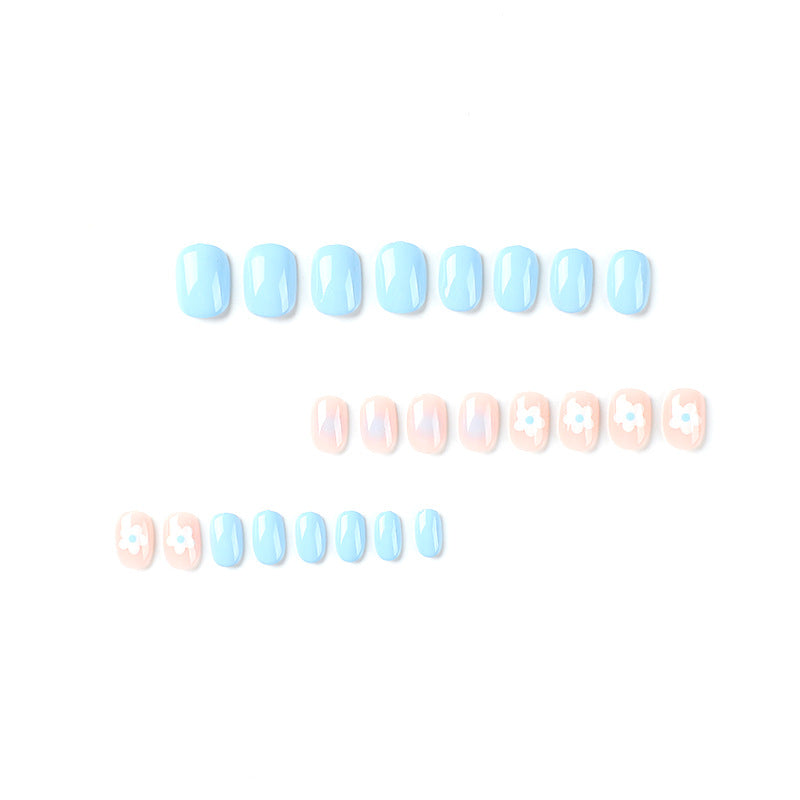 Noble Nail Art with Flower Decoration Kalsten