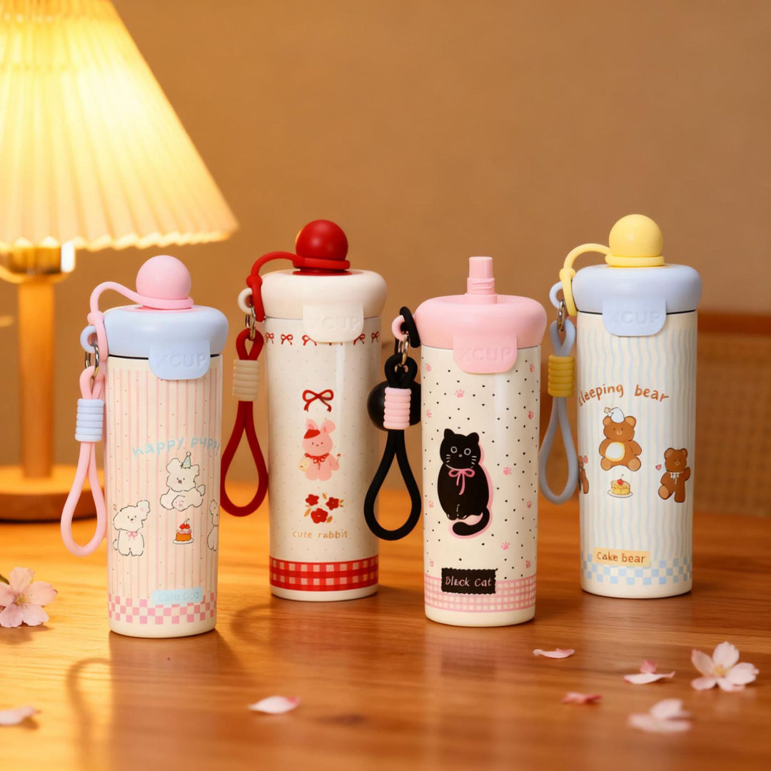Women sweet insulated bag with cute bear motif Kalsten
