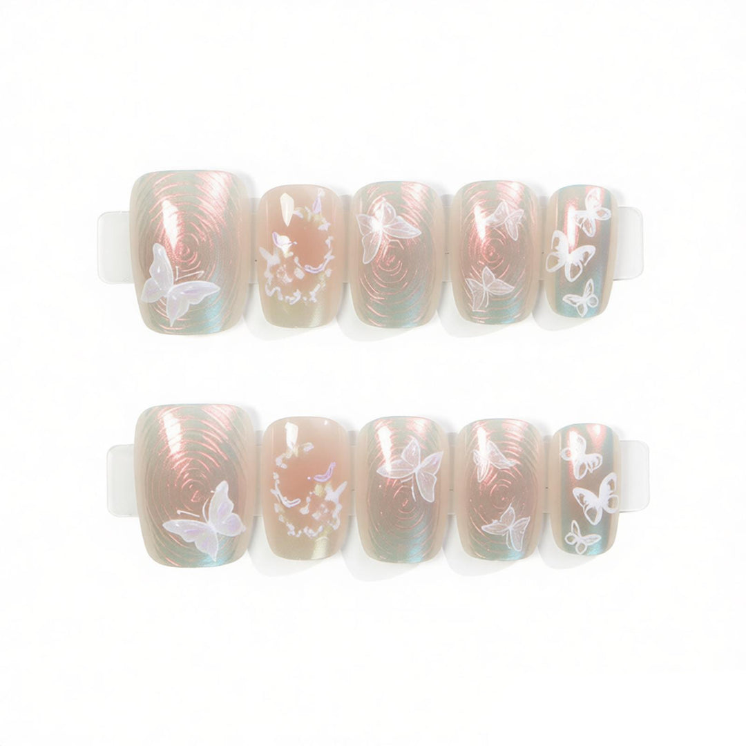 Elegant Butterfly Nail Art Set Kalsten