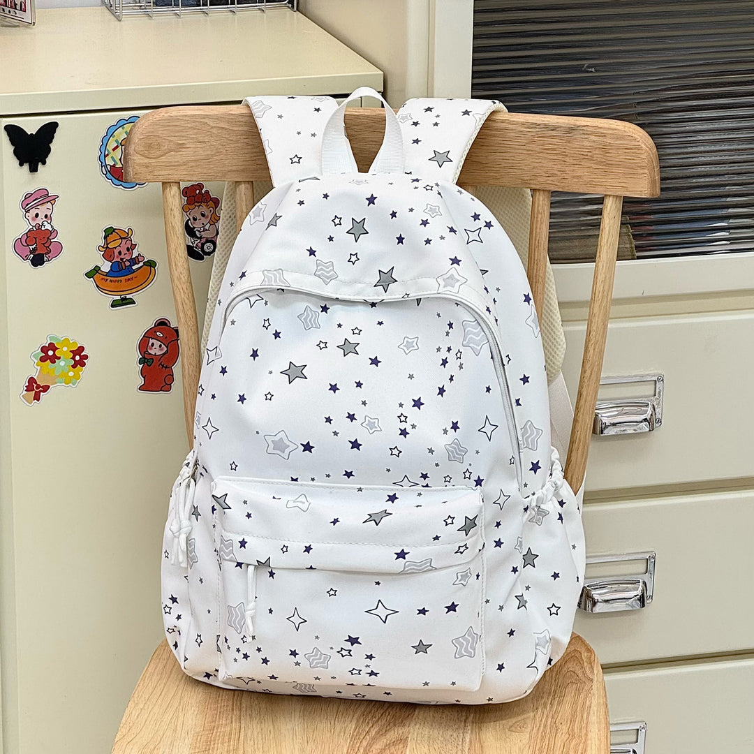 Star-Print Casual Backpack Kalsten
