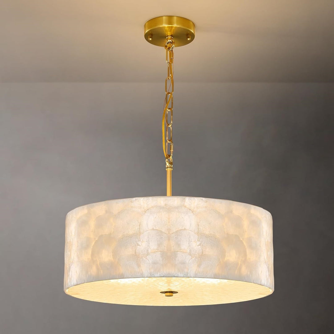 Elegant Drum Pendant Light Fixture