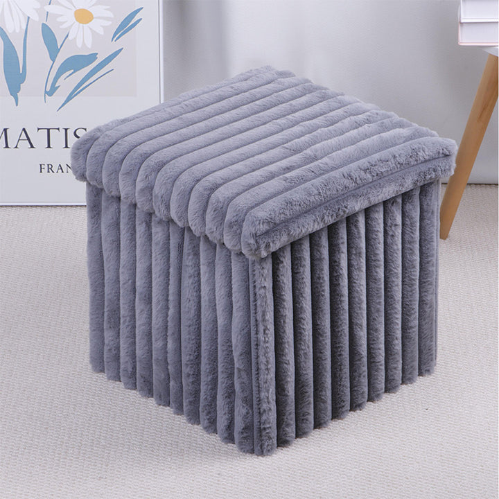 Plush Rectangular Storage Ottoman Kalsten