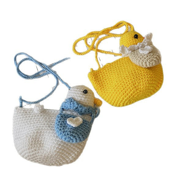 Knit Duck Purse