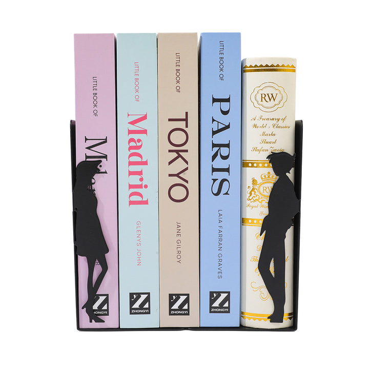 Artistic Silhouette Bookends