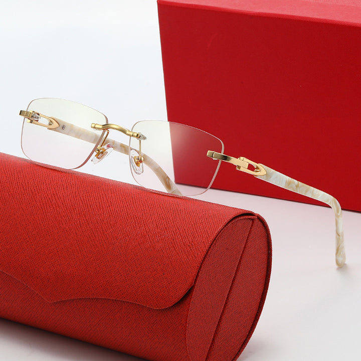 Women's elegant and fashionable glasses with filigree metal frame Kalsten