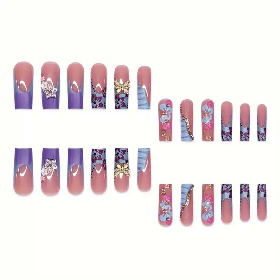 Floral Nail Art Extensions