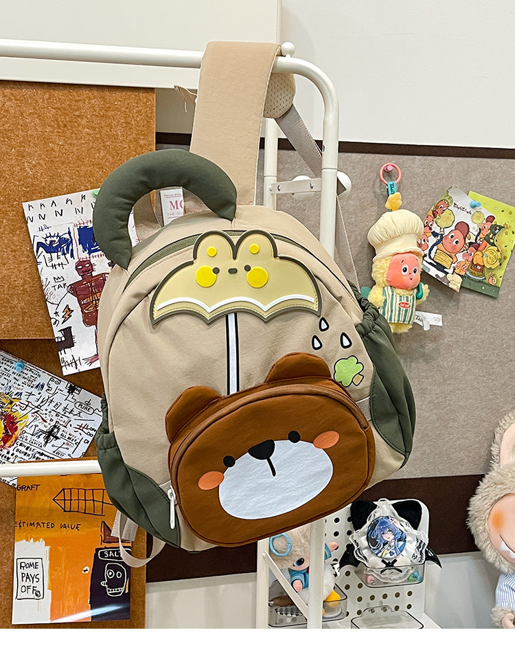 Children's Cute Animal-Themed Mini School Backpack