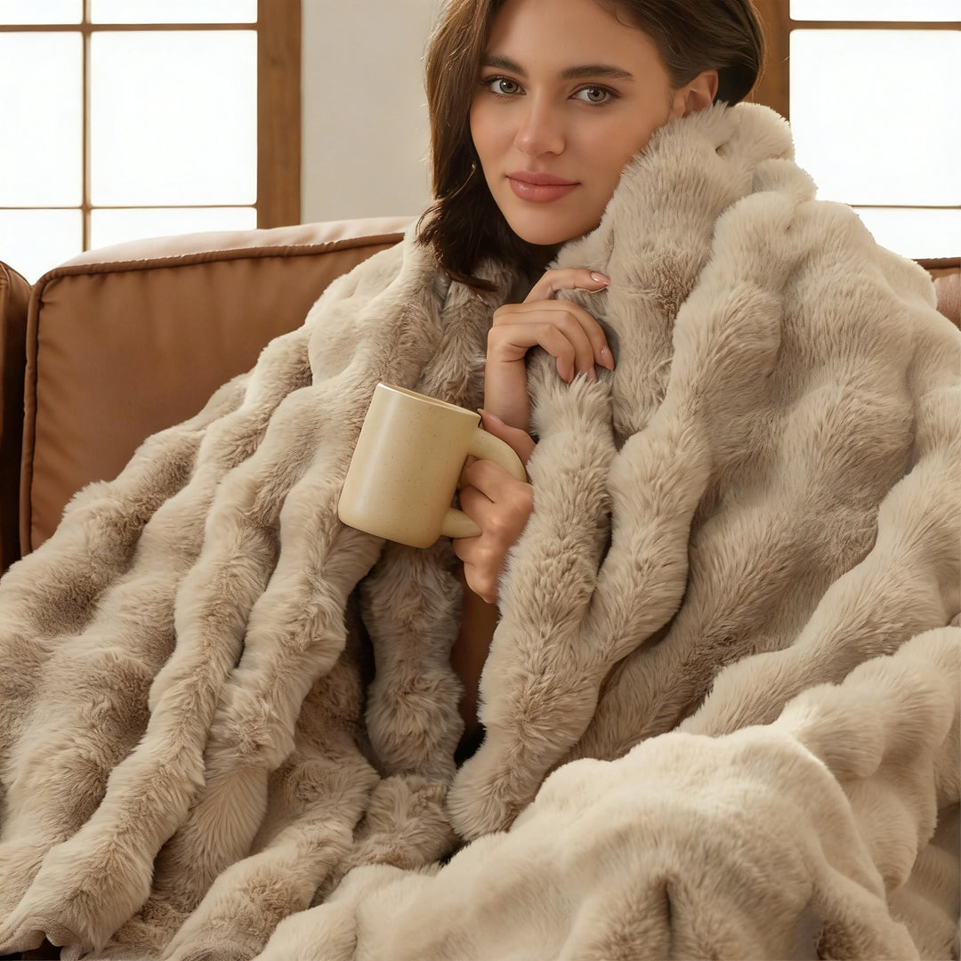 Home Cozy Throw Blanket Kalsten