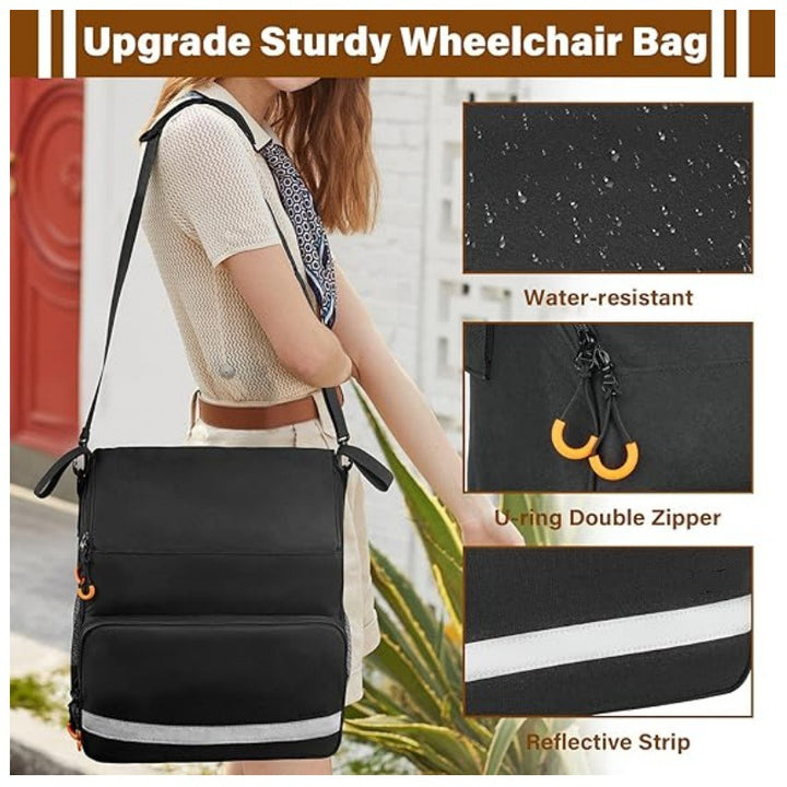 Practical Organizer Bag for Wheelchairs Kalsten