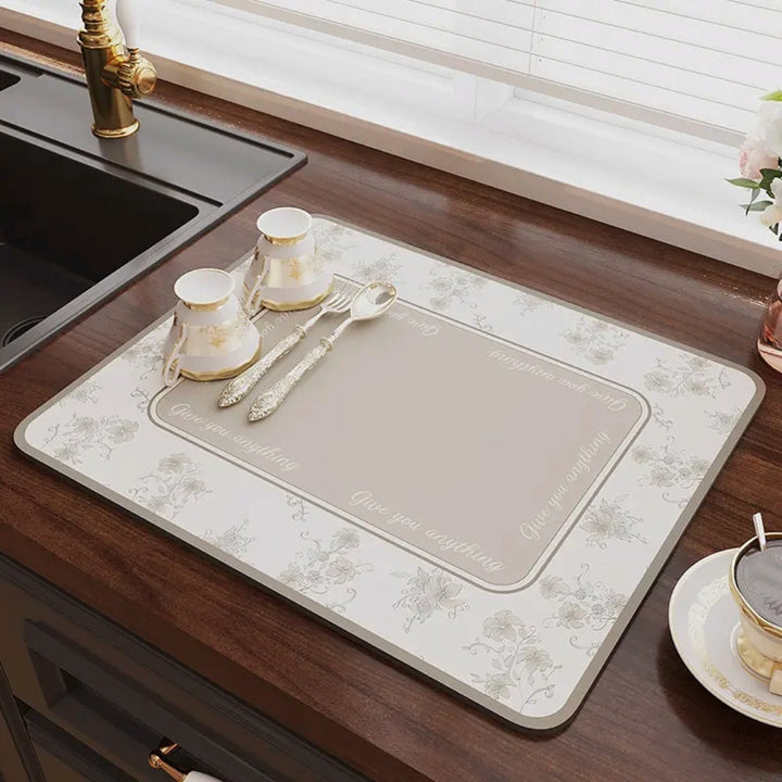 Geometric Patterned Kitchen Mat Kalsten