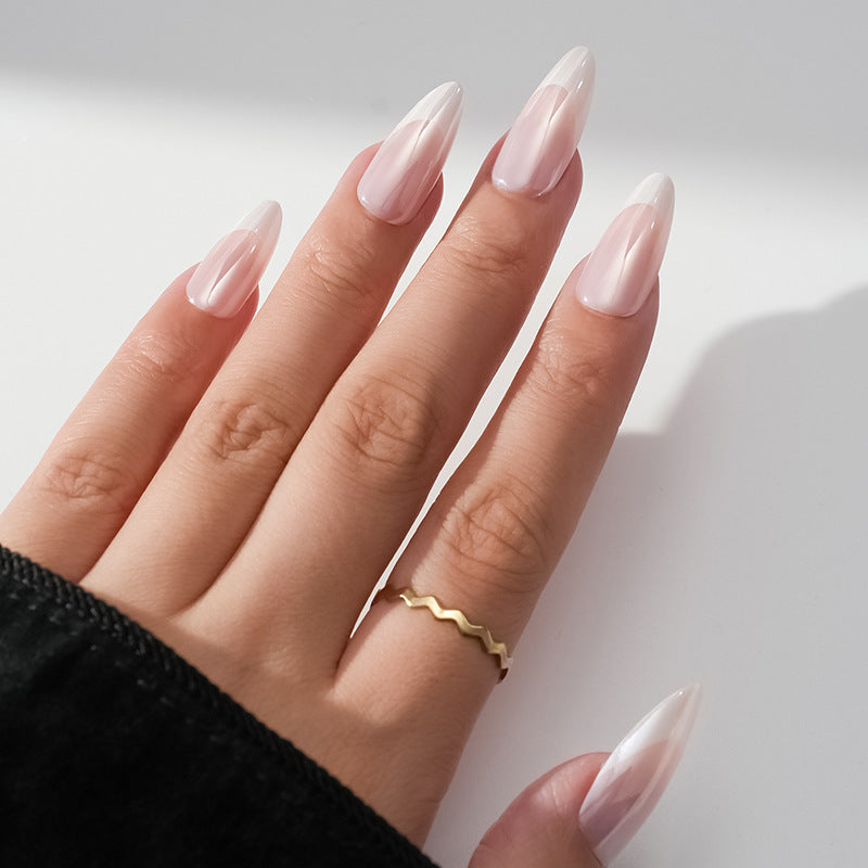 Elegant Stiletto Press-On Nails with Ombre Design Kalsten