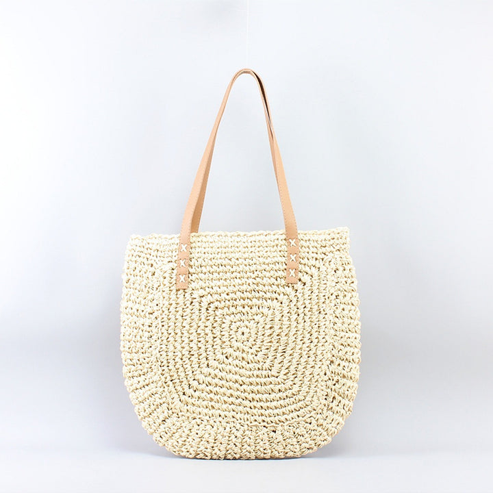 Large Braided Shopper Made of Natural Material Kalsten