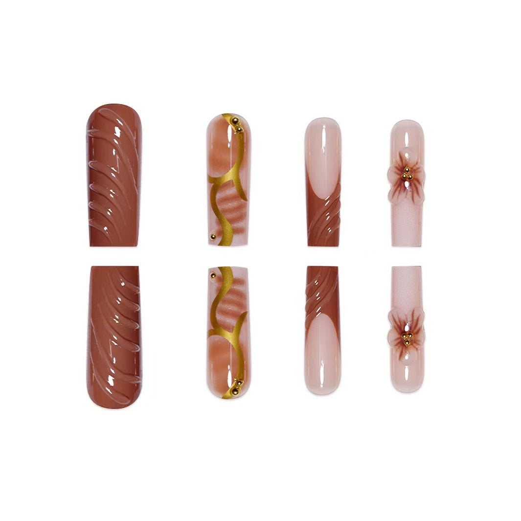 Custom Art Acrylic Nail Enhancements Kalsten