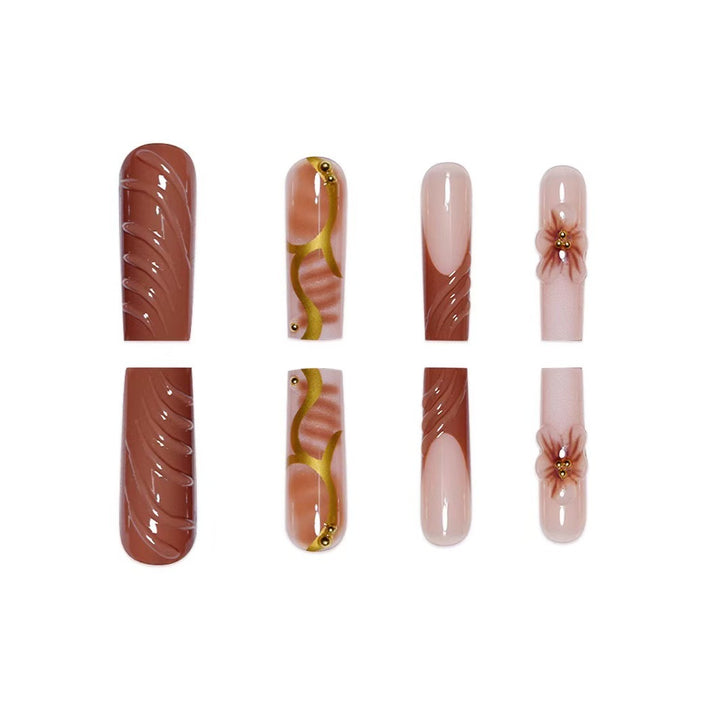 Custom Art Acrylic Nail Enhancements Kalsten