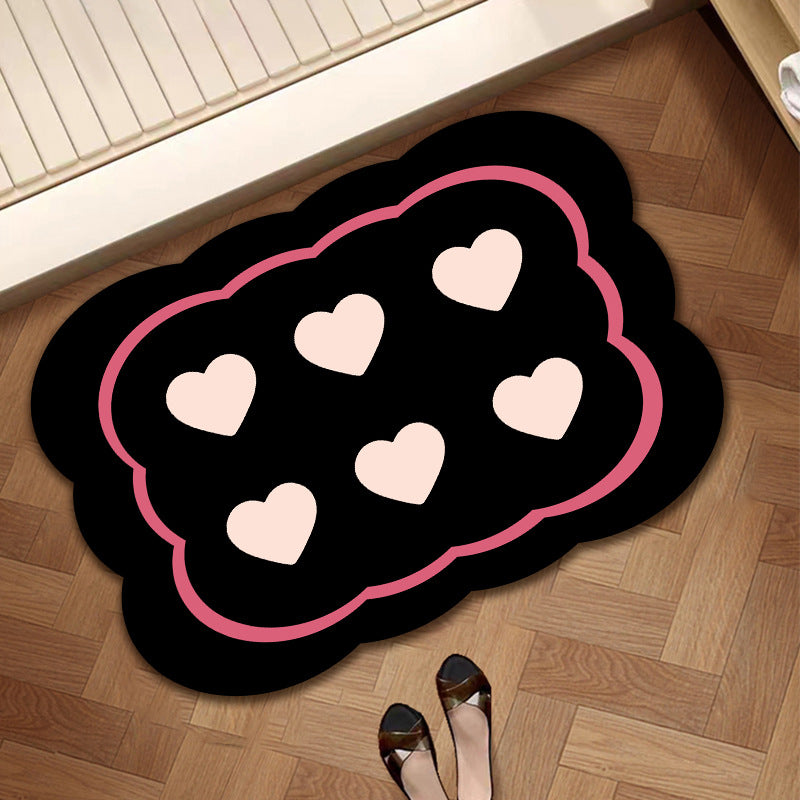 Whimsical Cloud-Shaped Bath Mat