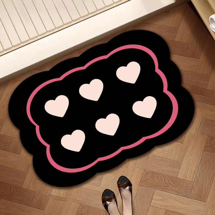 Whimsical Cloud-Shaped Bath Mat