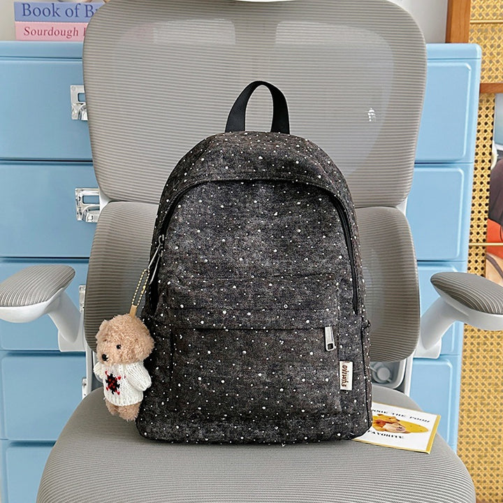 Stylish Polka Dot Everyday Backpack Kalsten