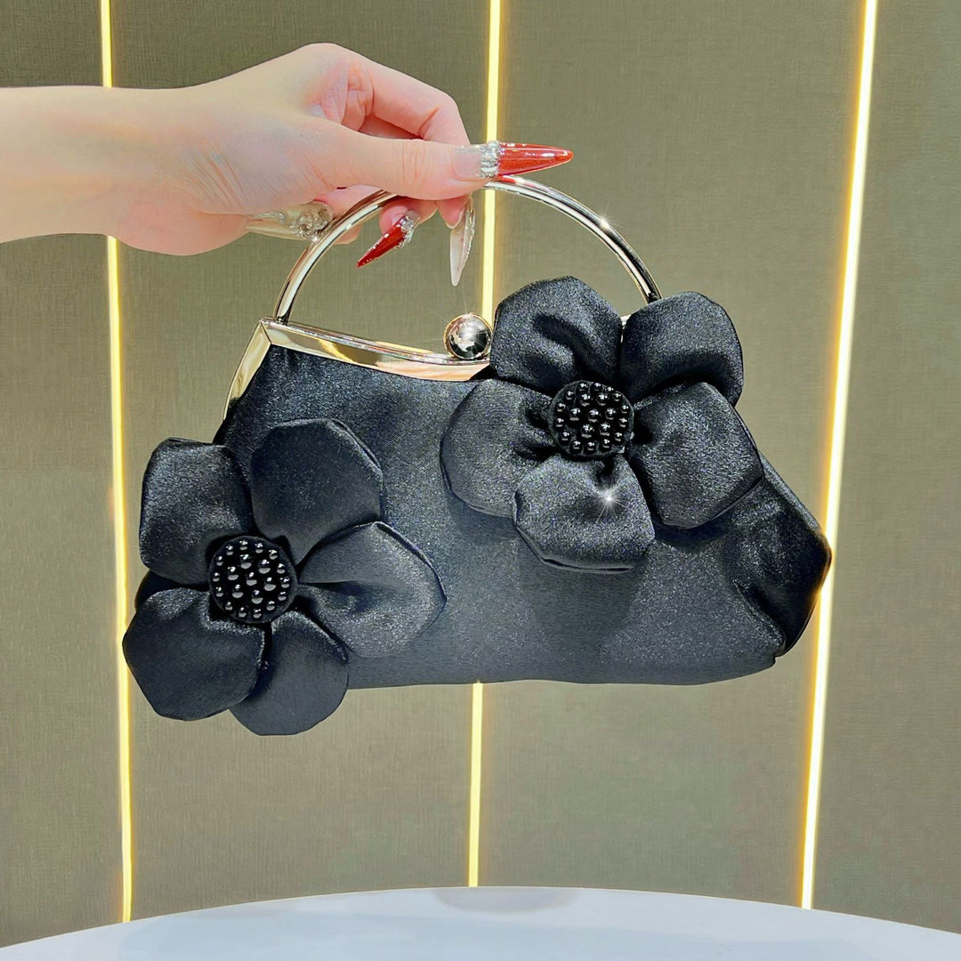 Floral Accent Clutch